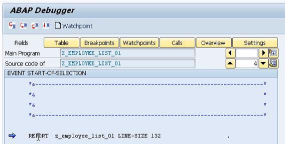 How To Debug The Abap Program Sap Community