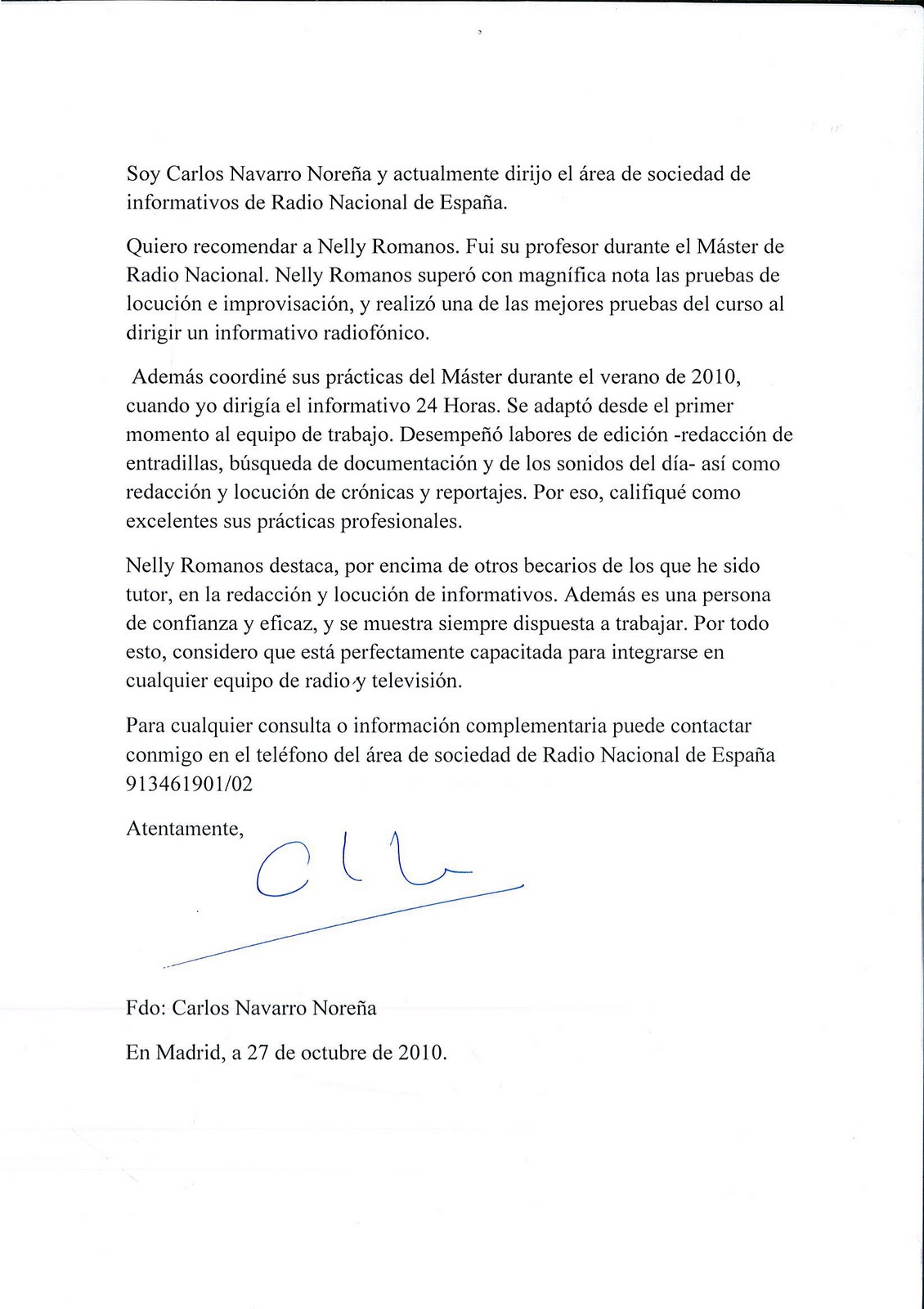 Como Hacer Una Carta De Recomendacion Imagui