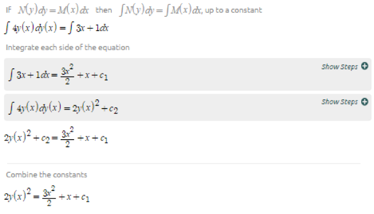 Differential Equation Calculator Step By Step