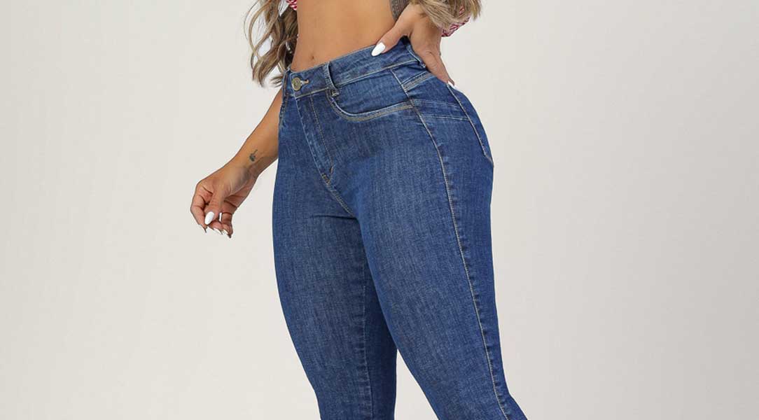 Comprar Calça Jeans Wide Leg Basic A Partir De R128 25 Lari Pádua 675015551a9a7