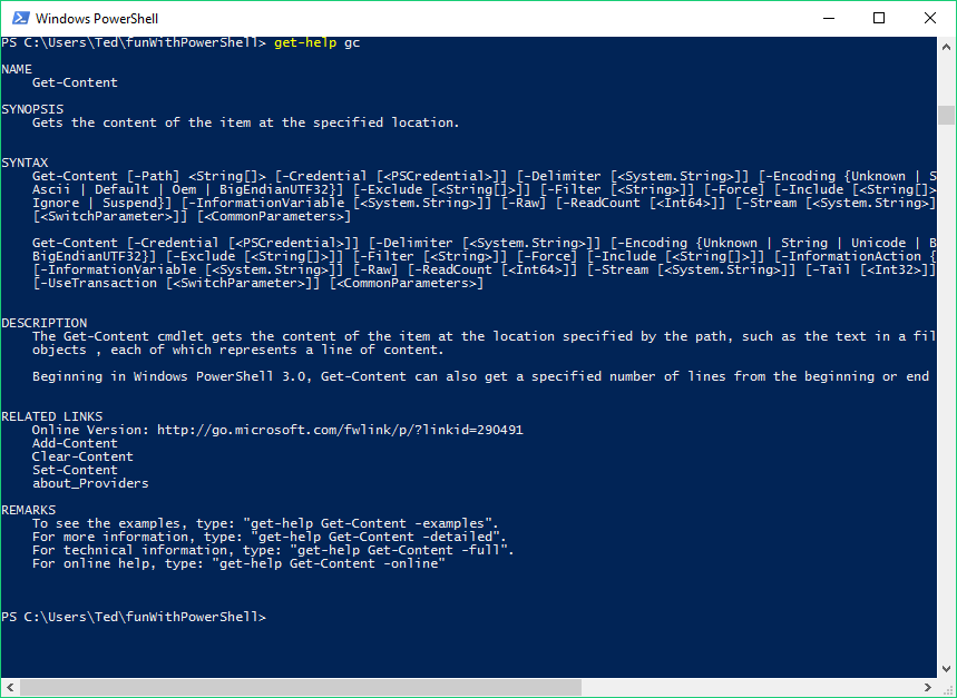 Using The Powershell Get History Cmdlet