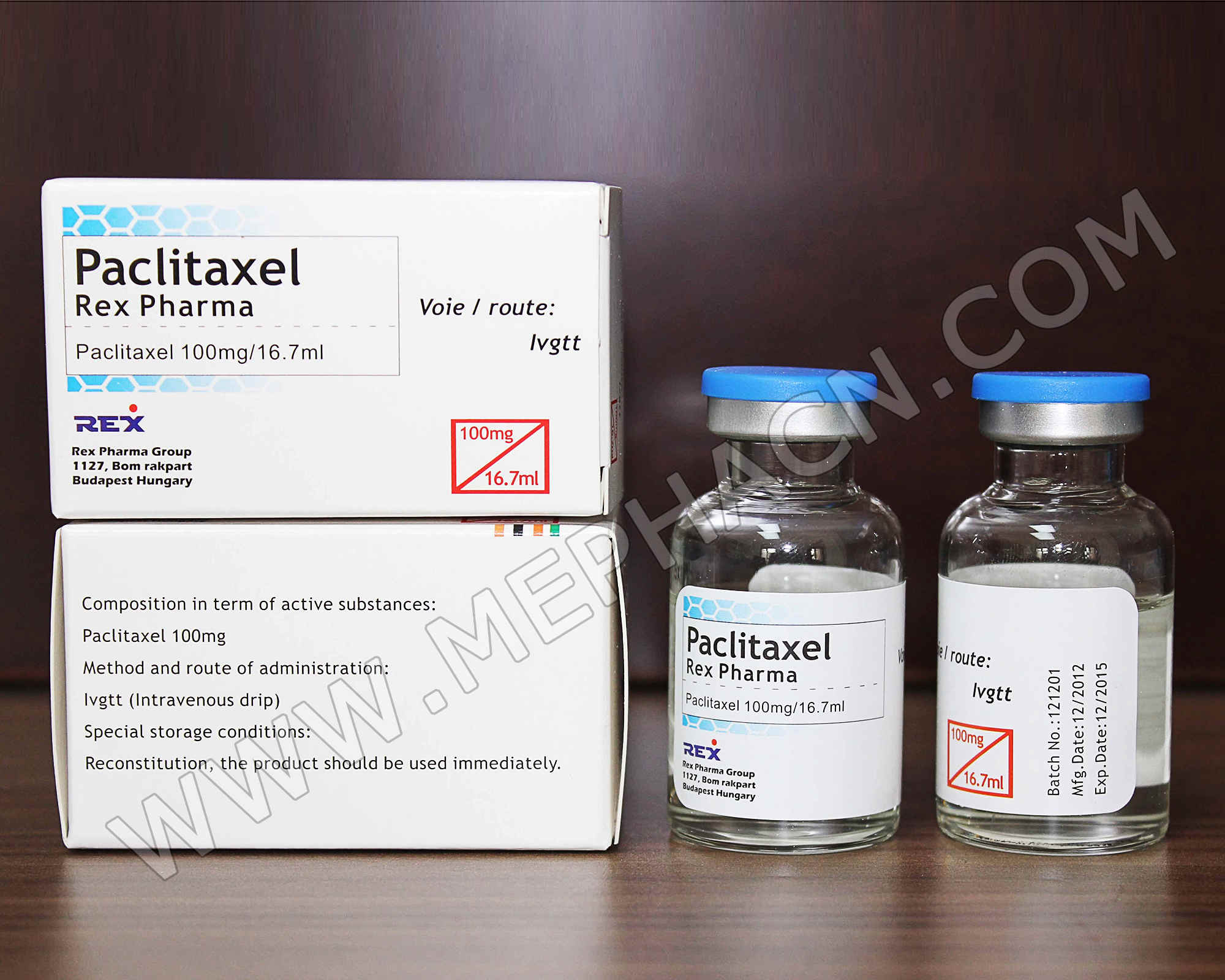 Paclitaxel Structure Chemotherapy Drug Molecule Used Stock Vector