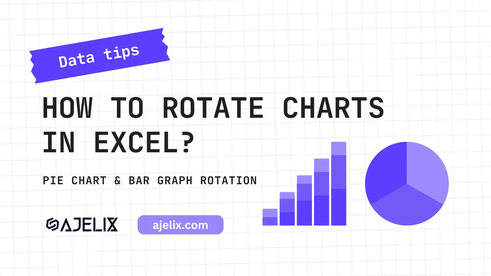 Rotate Charts In Excel Spin Bar Column Pie And Line Charts