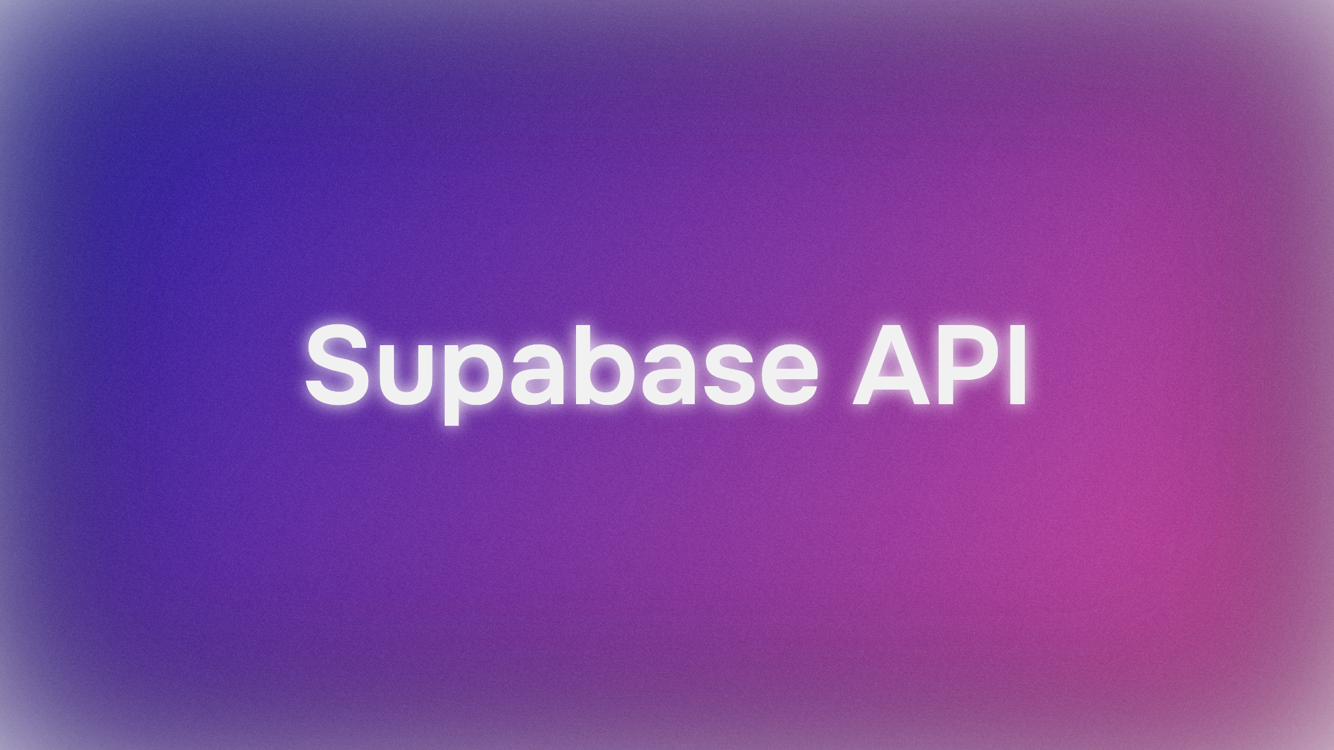 Supabase Vector Open Source Ai Toolkit For Postgres Vector Database