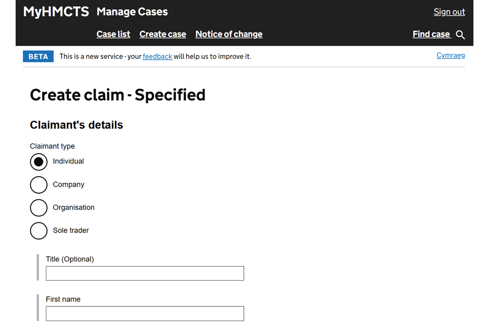 Gov Uk Money Claims Online