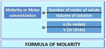 Molarity Chemistry Youtube