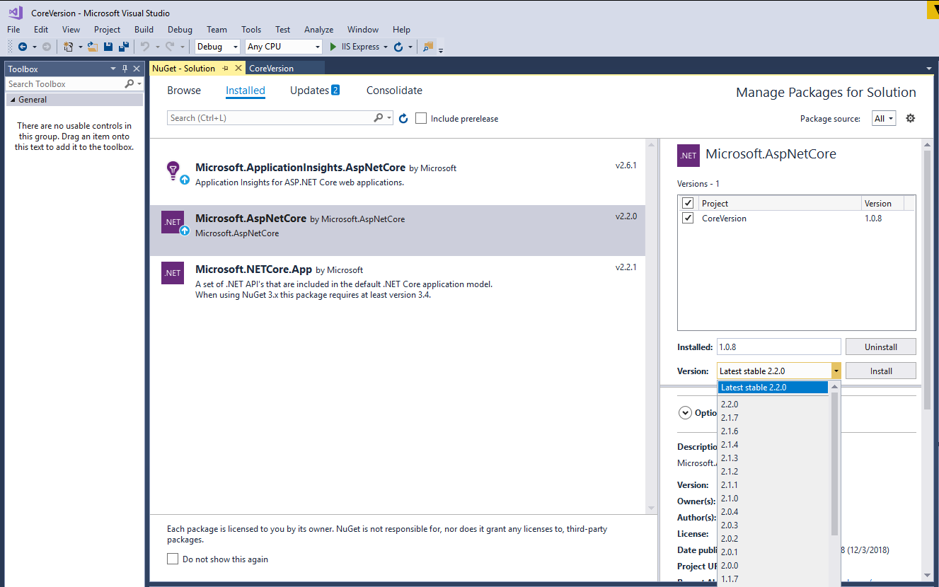 Downgrade Asp Net Core App From Net 6 0 To Net Core 3 1 Microsoft Q A