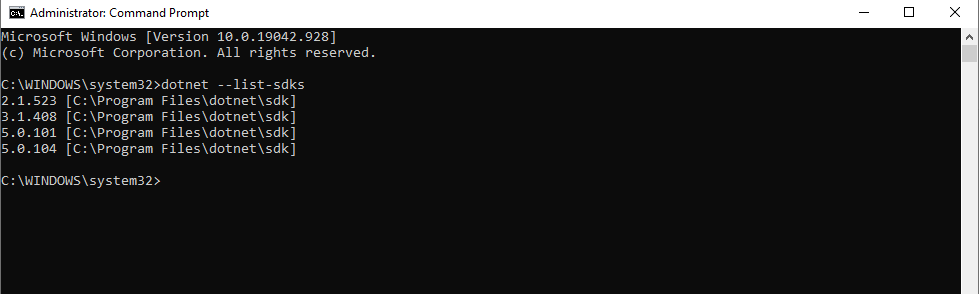 Visual Studio The Current Net Sdk Does Not Support Targeting Net