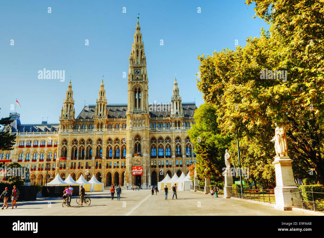 Rathaus Vienna Visita