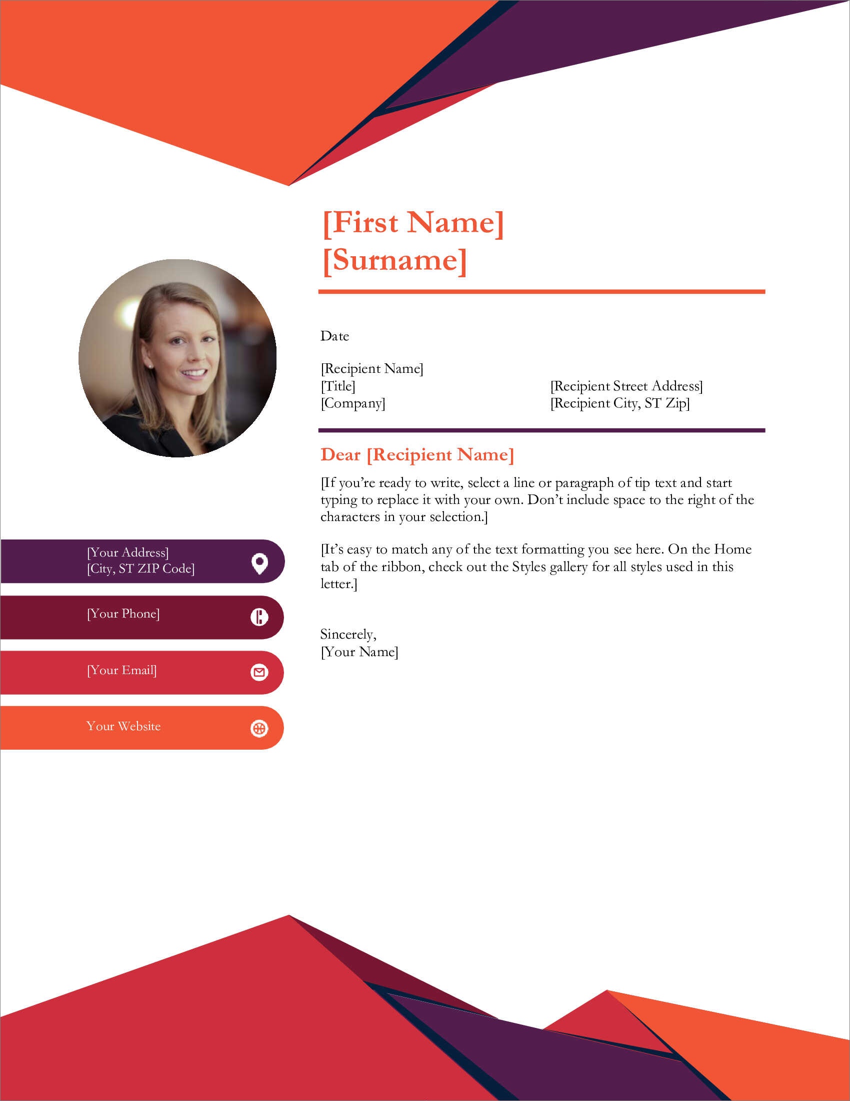 12 Plantillas De Carta De Presentacion En Word