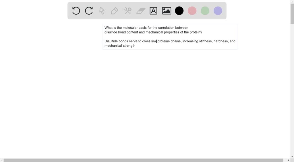 Solved 3 Disulfide Bonds Determine The Properties Of Many Chegg Com