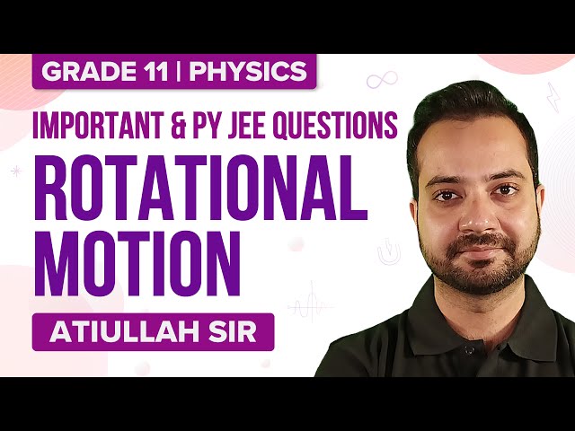 三 Q4 Rotational Motion Iitjee Questions Jee Advanced Physics Mohi