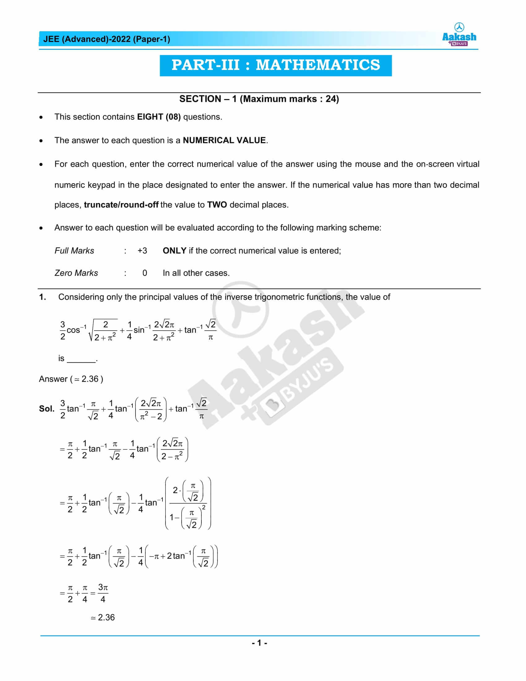 Solution Iit Jee Advanced And Jee Main Structure Of Atom Concepts