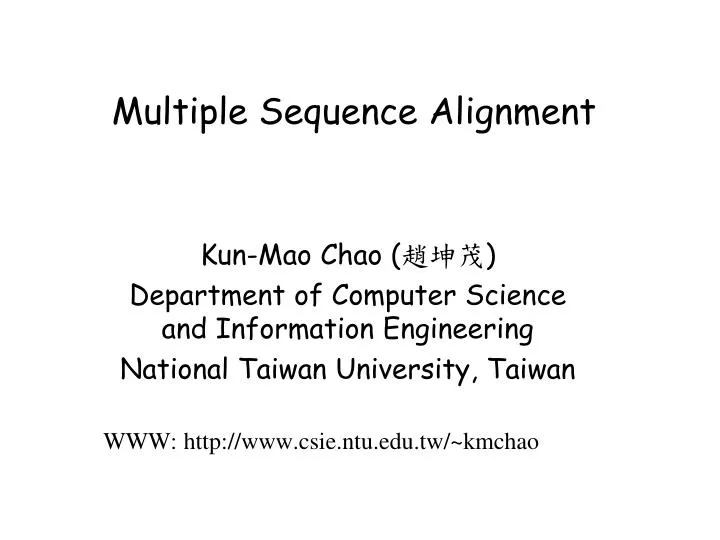A Motif In A Multiple Sequence Alignment Detail Of An Alignment Of
