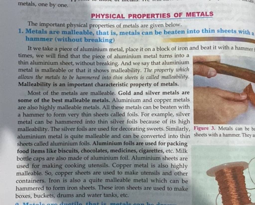 Physical Properties Of Metals