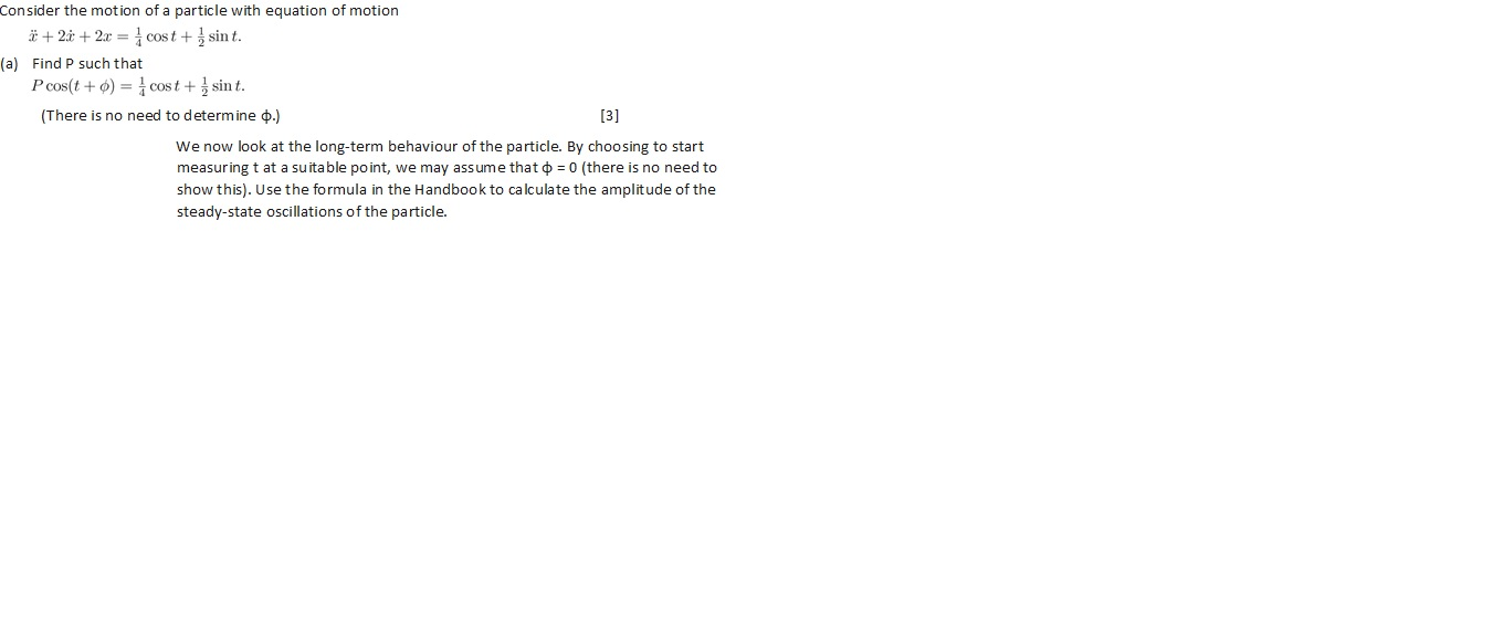 Solved Perform Particle Motion Simulation In Framework Of Chegg Com