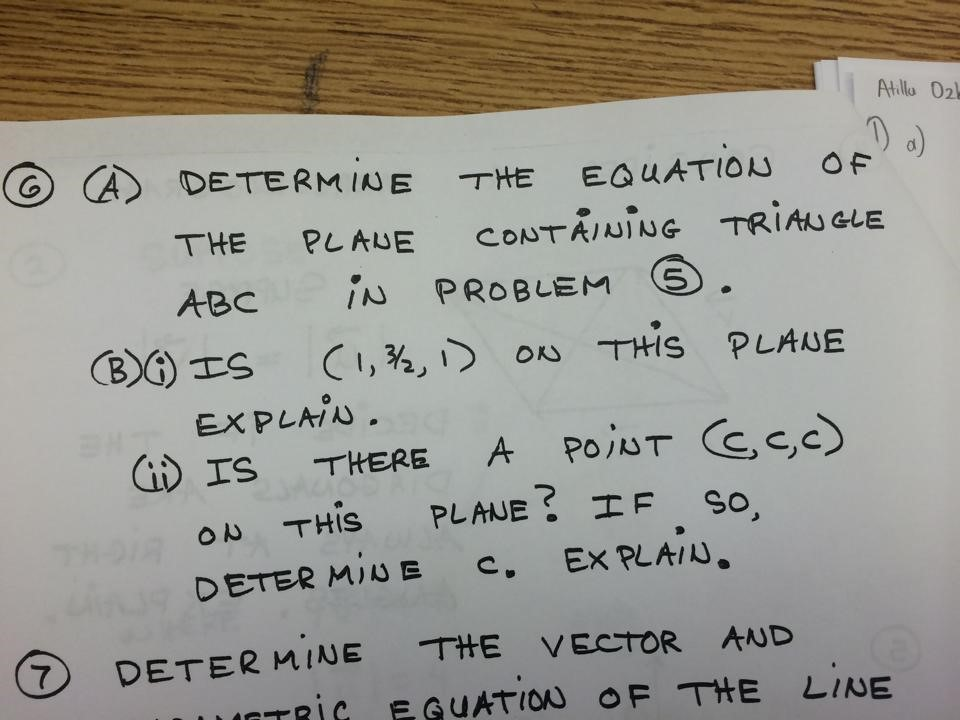 Solved 2 Points Find An Equation For The Plane Containing Chegg Com