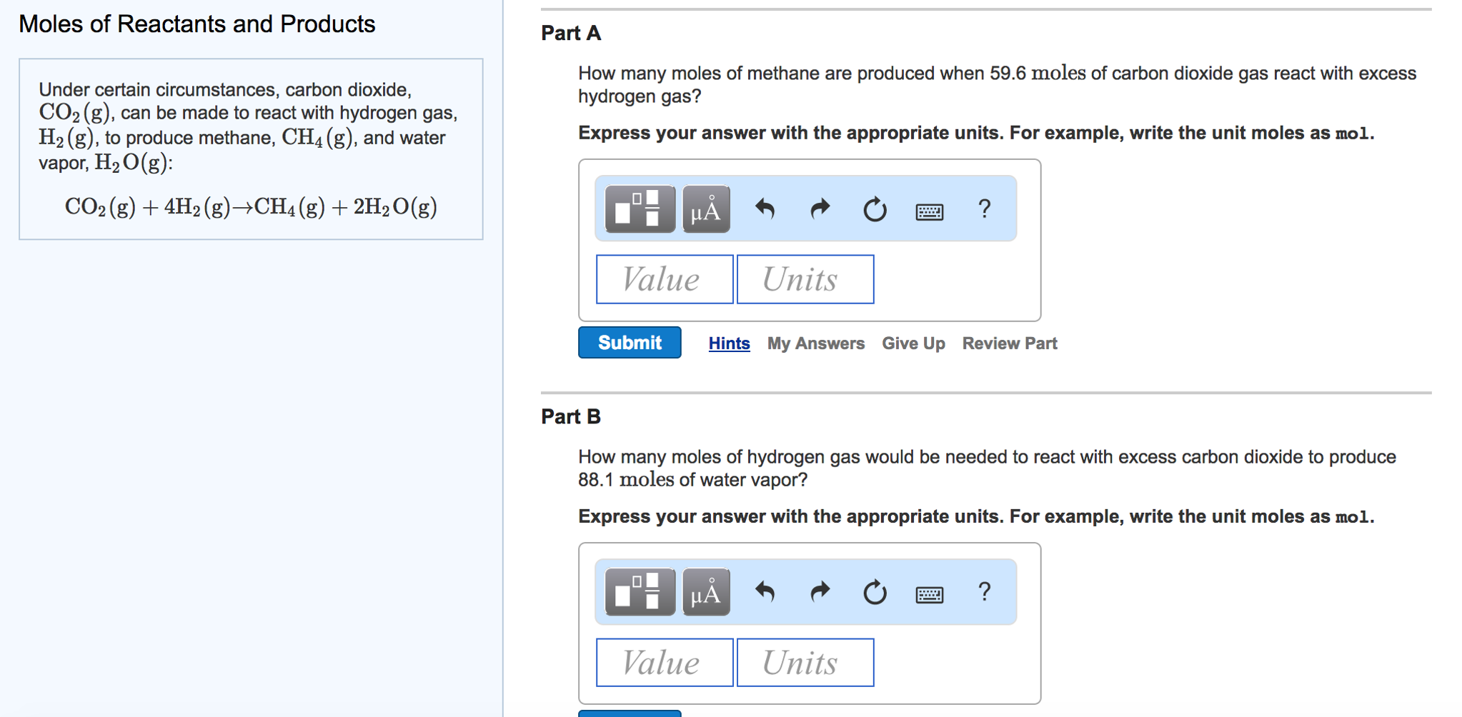 Solved Consider Carbon Dioxide Co2 As A Gas The Co2 Gas Chegg Com