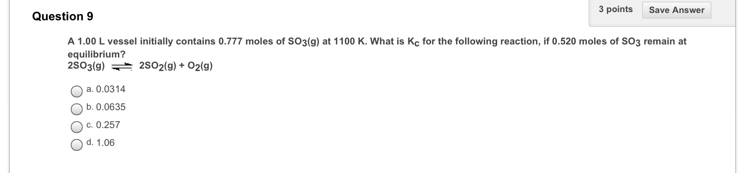 Solved A Vessel Initially Contains 100 0kmol Of Chegg Com
