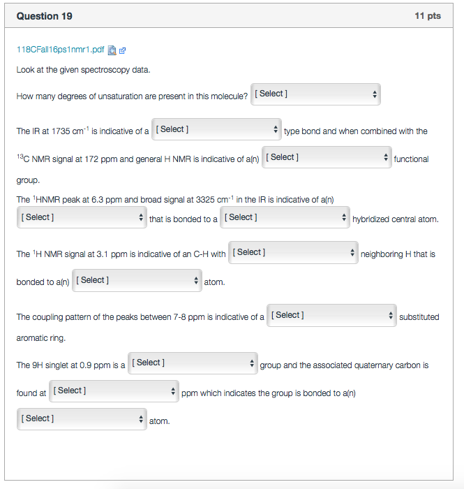 Solved Question 19 The Image Above Is An Example Of A Chegg Com