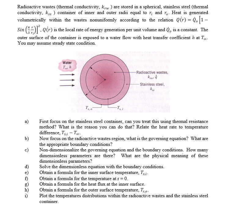 Solved Problem 1 Assuming The Heat Transfer Only Happens By Chegg Com