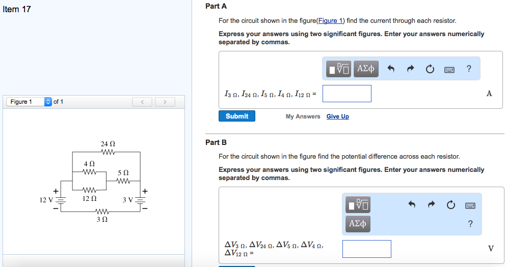 Solved In The Circuit Shown In Figure The Resistances Are Chegg Com