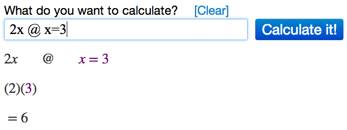 Evaluate Expressions 
