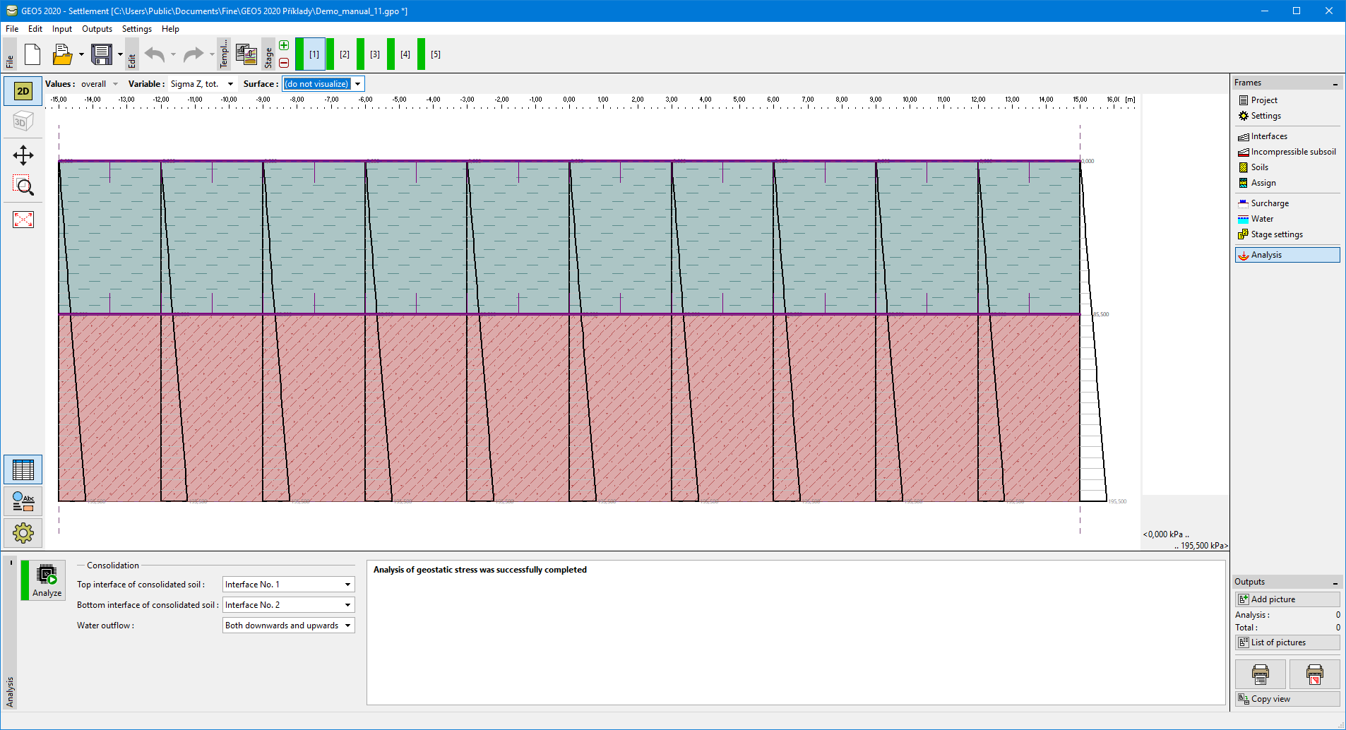 Consolidation Parameters Of Soil Samples With Fine Materials
