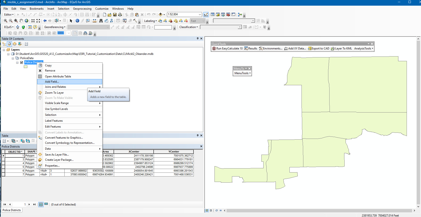 Solving Spatial Problems With Representation And Process Models Arcmap