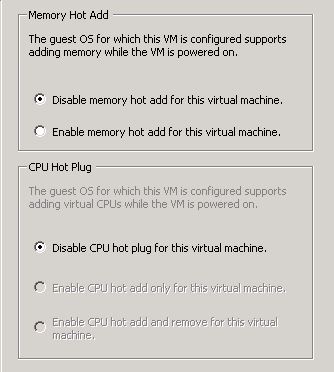 Retrieve Vm Memory And Cpu Hot Add Information From Powercli Deans Blog