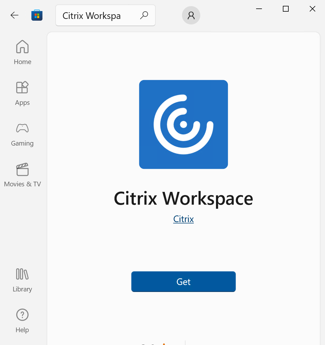 Citrix Workspace For Windows 8 1