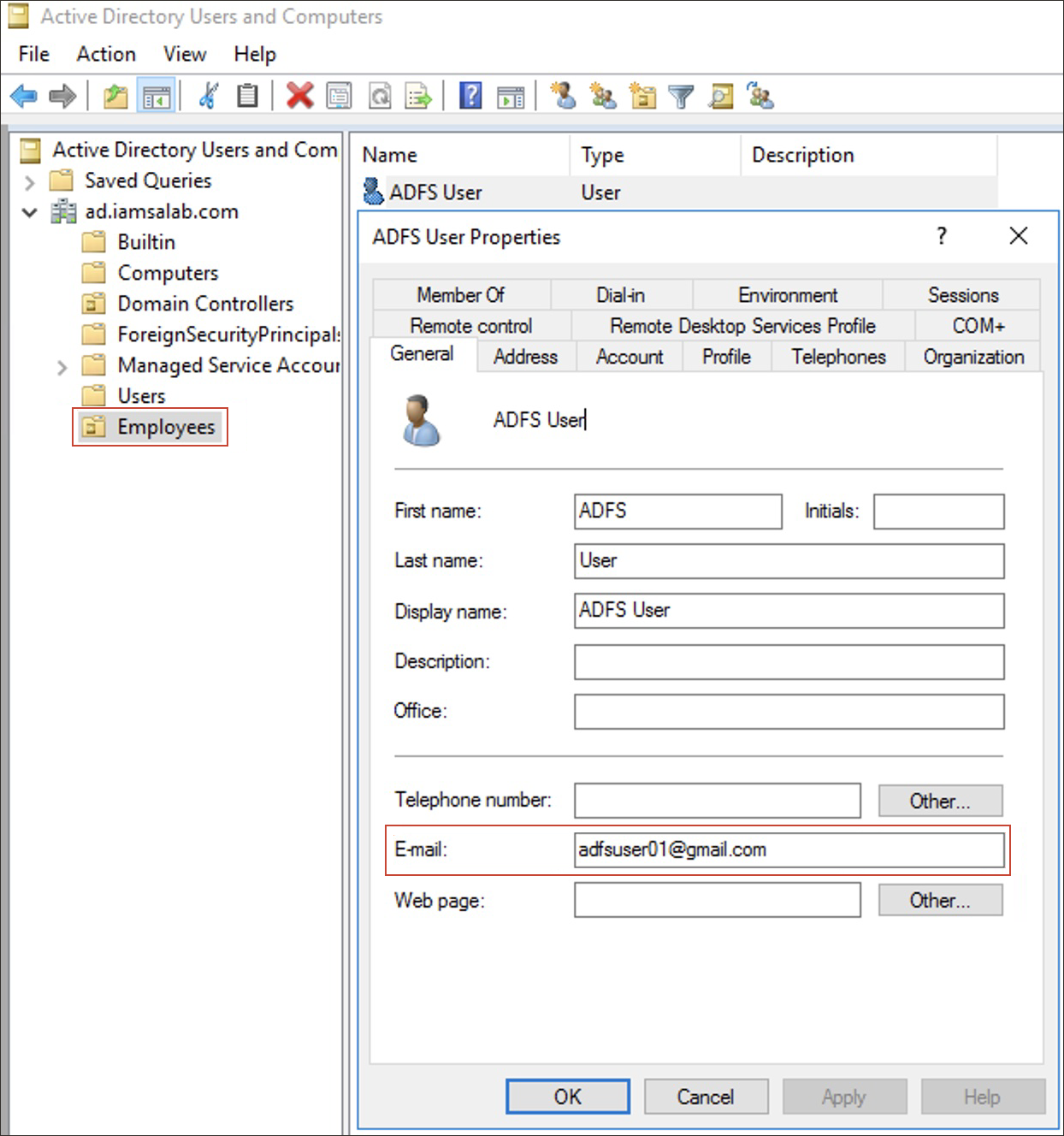 Configurare Adfs Come Provider Di Identita Adfs Sso