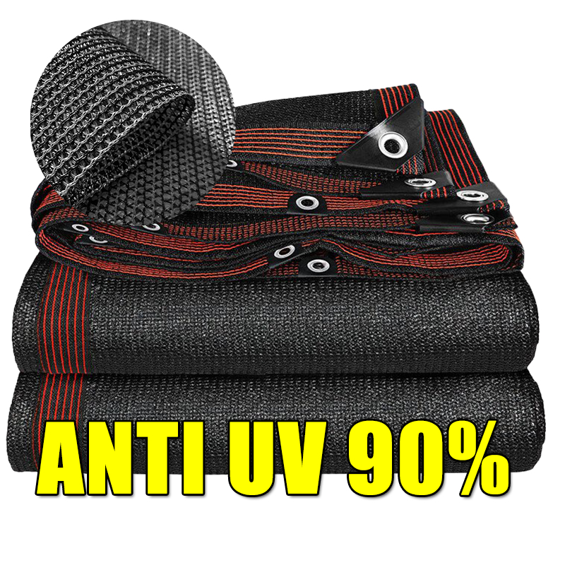 Sunshade Net Uv Resistant 90 Net Sunscreen And Shading Black Outdoor
