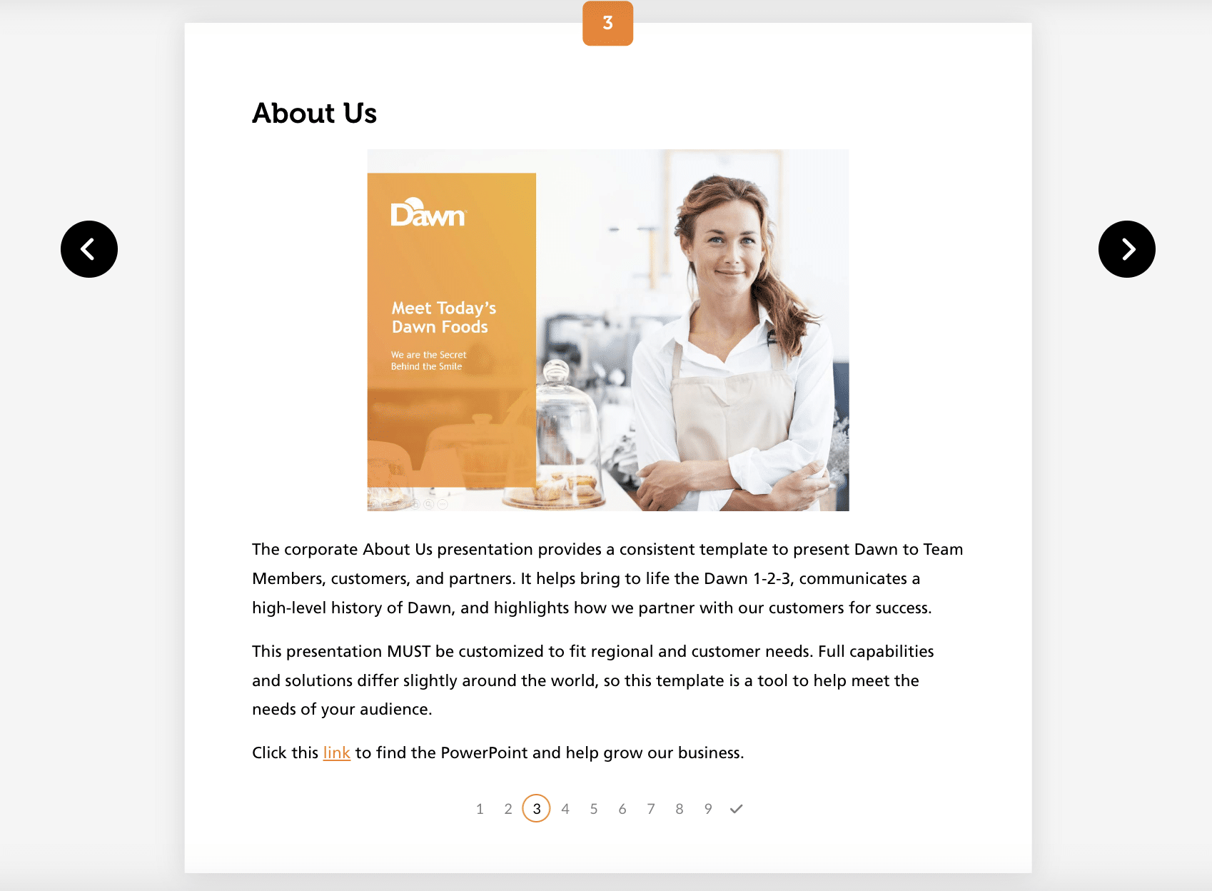 Dawn Foods Brand Training | ELM Learning 