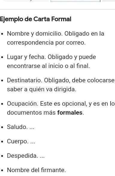 Ejemplos De Cartas De Opinion Formales Brainly Lat