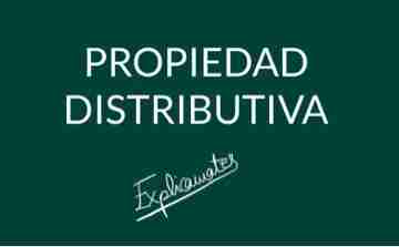 Guia Propiedad Distributiva