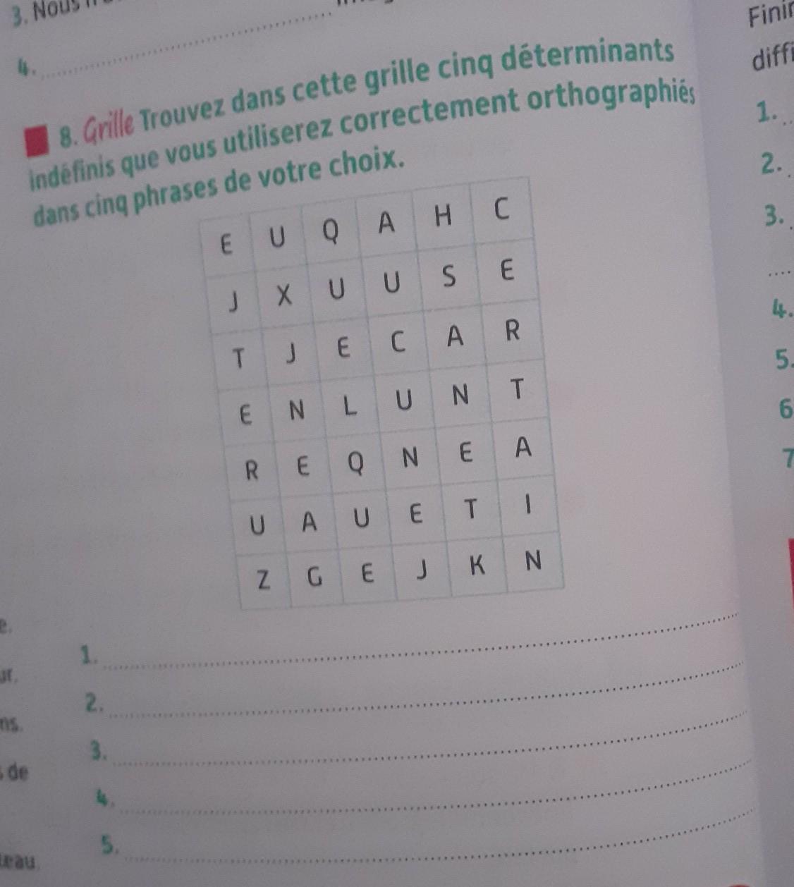 Pouvez Vous Maider Pour Cette Exercice Niveau 4ème Merci Davance