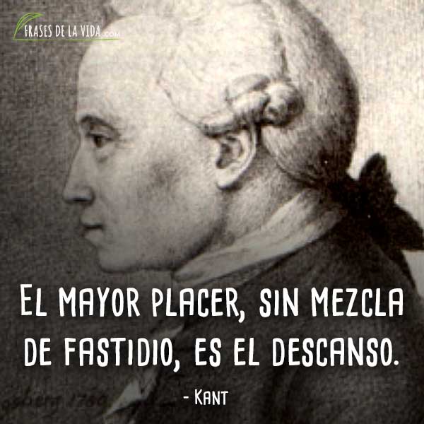 Frases De Immanuel Kant El Sabio Puede Cambiar De Opinion El N