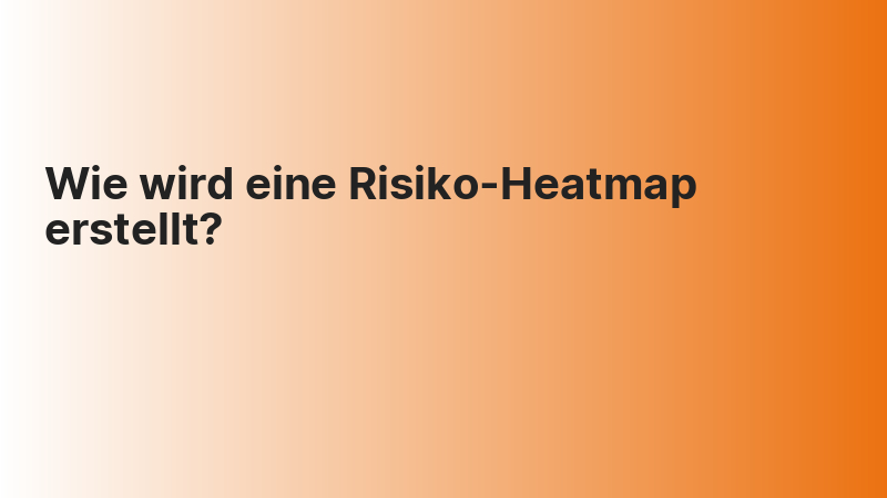 Kostenlose Risiko Heatmap Vorlagen Smartsheet