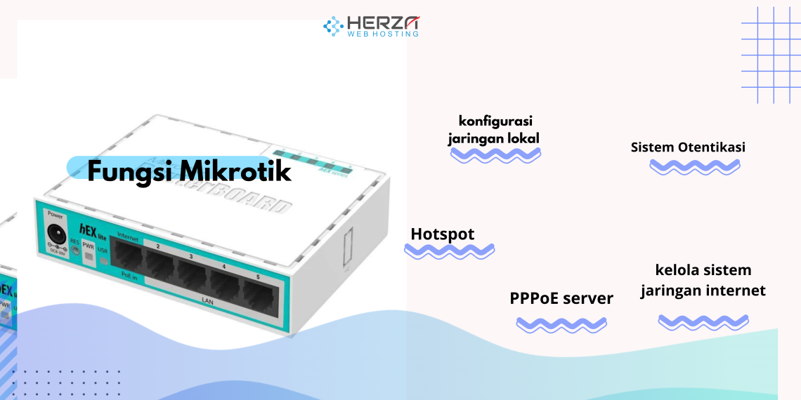 Infografis 6 Fungsi Mikrotik Beserta Penjelasan Dan Jenisnya