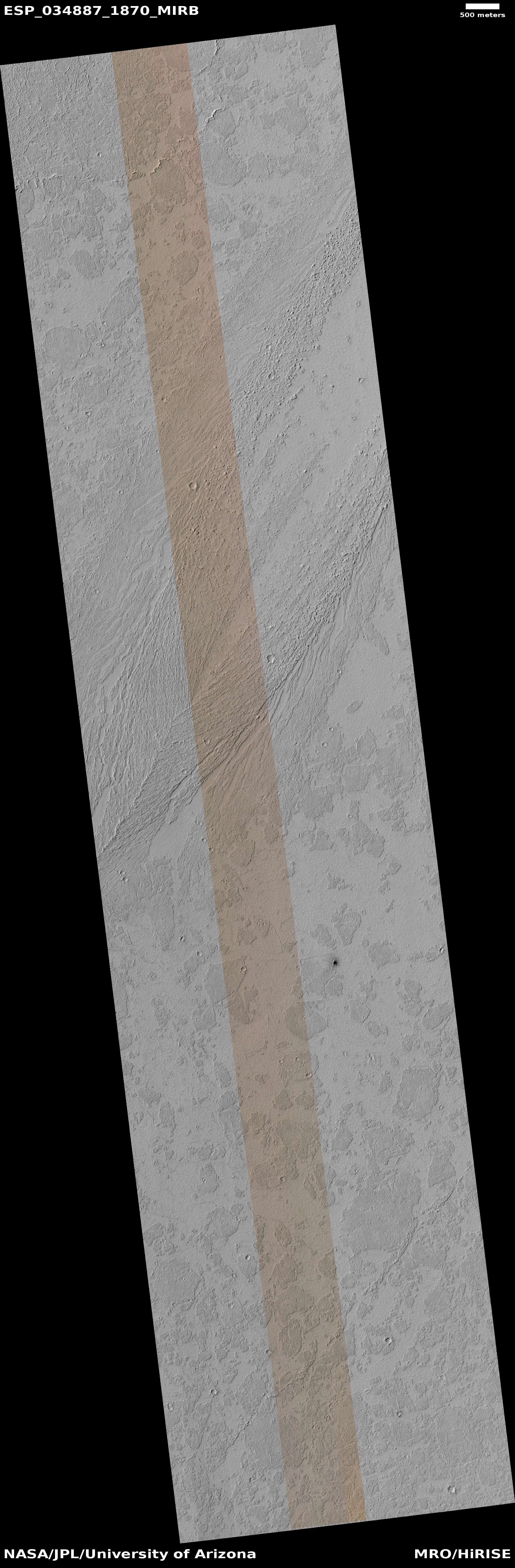 Hirise Marte Vallis Streamlined Landforms Esp 017415 1960