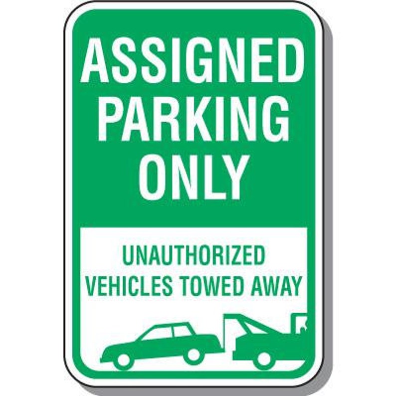Assigned Parking Only