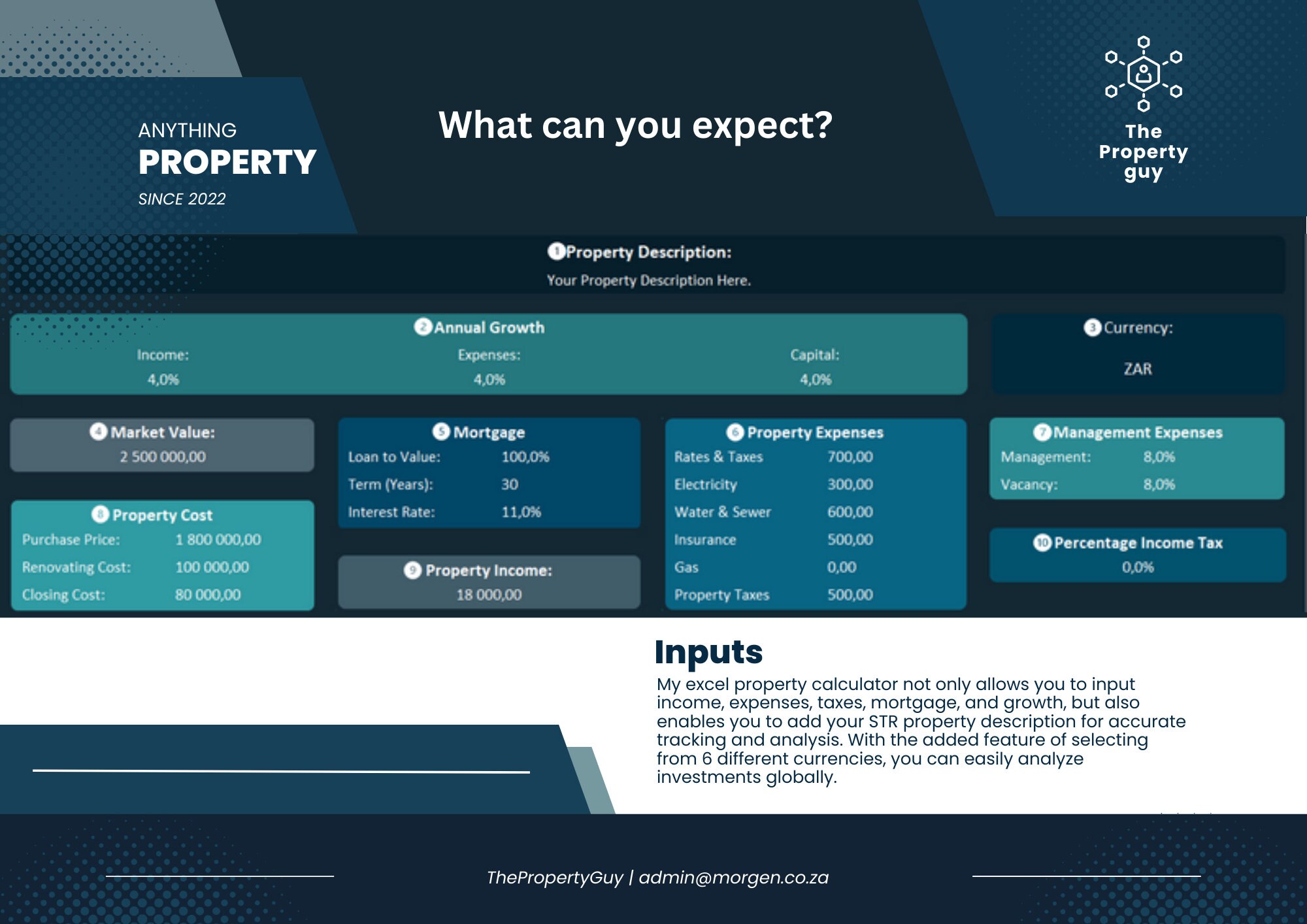 Rental Deposit Calculator Download Property Templates