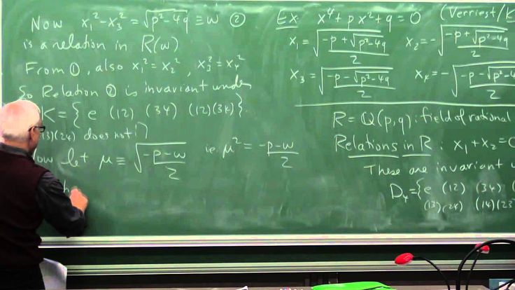 Galois Theory Reducing Depressed Quartic To Cubic Polynomial