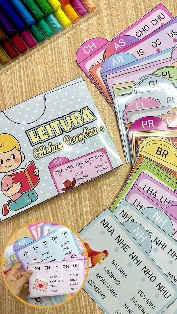 Silabas Complexas Coloridas Para Imprimir Leitura Silabas Hot Sex Picture