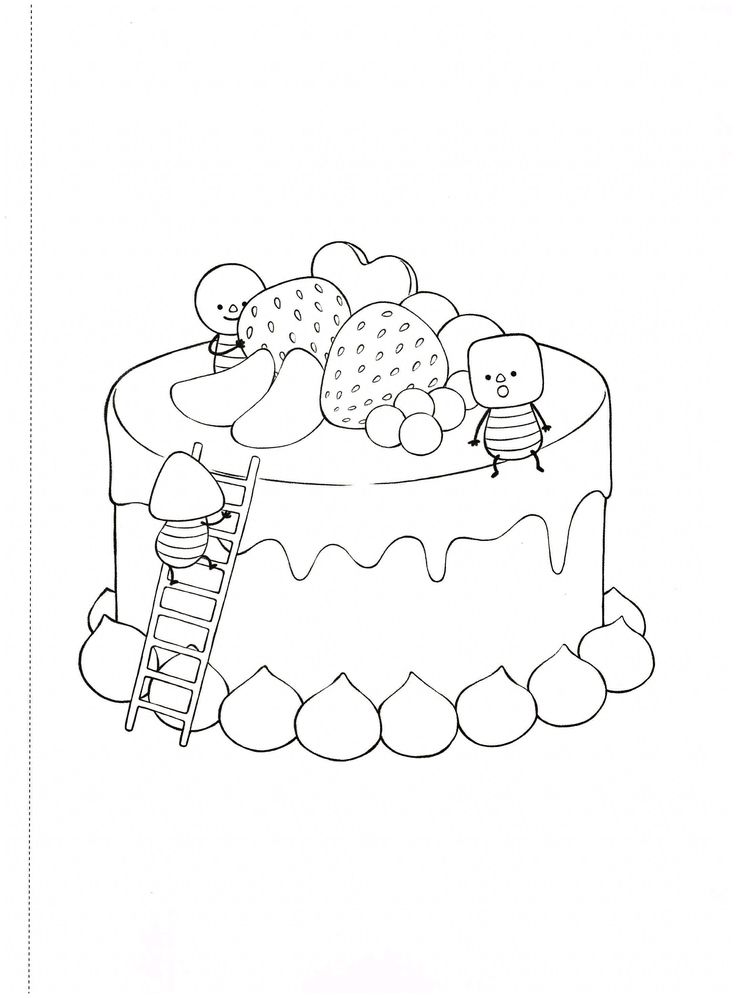 2021 New Download Annue Dessert Coloring Book Triplets Dessert Time 680755e93694d