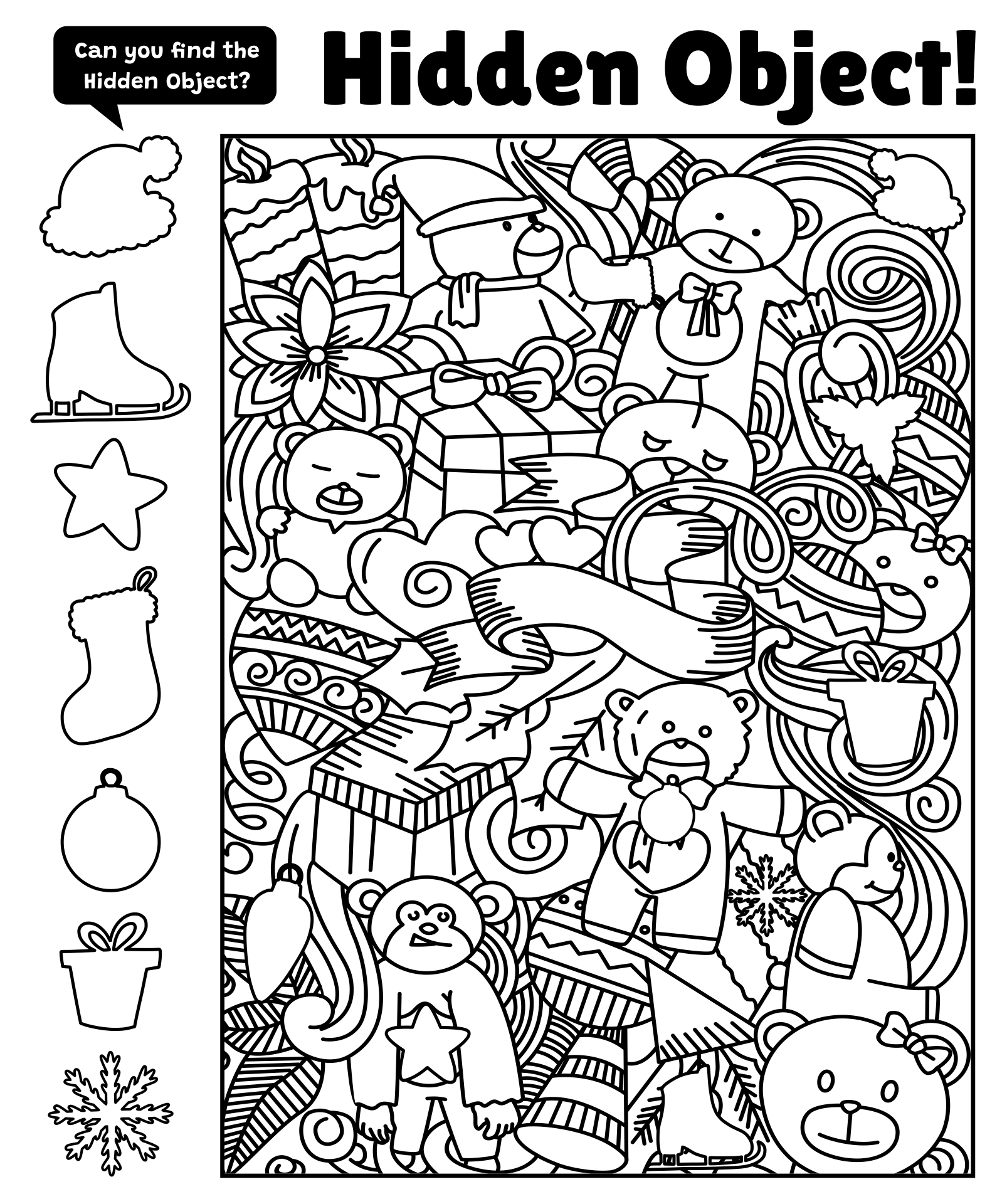 Best 12 Hidden Object Worksheets – 7 Free PDF Printables – Artofit 