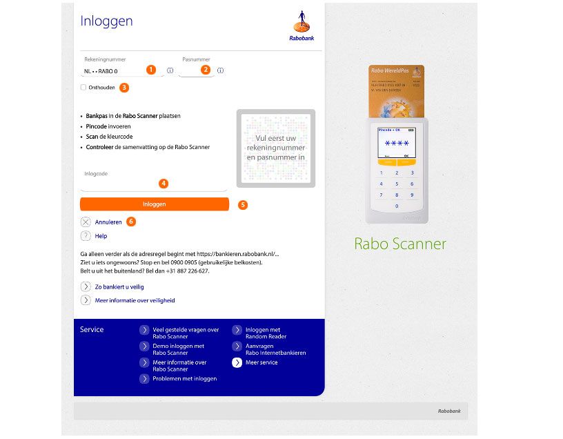 Inloggen Rabobank Particulieren