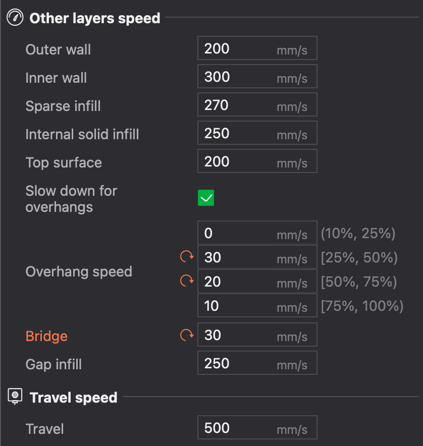 Overhang Settings Rbambulab