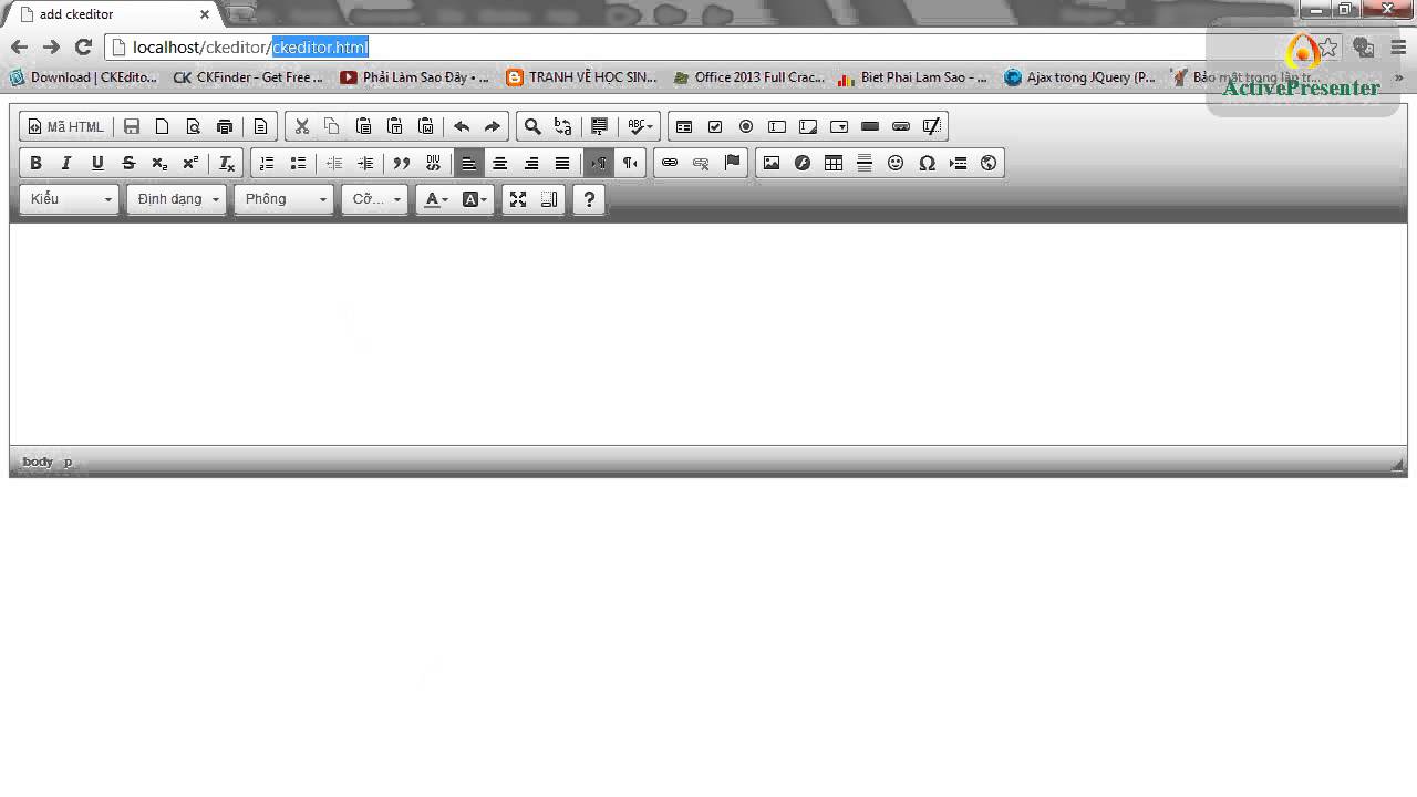 Huong Dan Tich Hop Ckfinder Vao Ckeditor Trong Asp Net Youtube